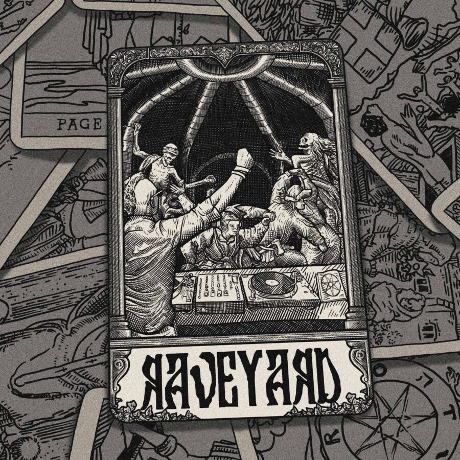 Illustration - Rave is Religion Cover Art